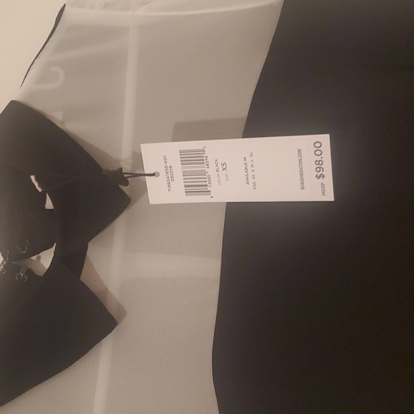 BCBG black and white shift dress - Picture 2 of 2